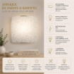 CORINNA LAMPADA PLAFONIERA DA SOFFITTO E27 1 LUCE 30 CM