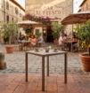 TAVOLO ANNA AUTOLIVELLANTE  E SMONTABILE 70X70 CM COLORE  TORTORA