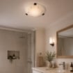 AMBRA LAMPADA PLAFONIERA DA SOFFITTO E27 1 LUCE 30CM