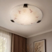AMBRA LAMPADA PLAFONIERA DA SOFFITTO E27 1 LUCE 30CM