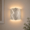 CLOE LAMPADA APPLIQUE DA PARETE E27 1 LUCE EFFETTO SATINATO