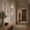 CLOE LAMPADA APPLIQUE DA PARETE E27 1 LUCE EFFETTO SATINATO