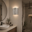 CLOE LAMPADA APPLIQUE DA PARETE E27 1 LUCE EFFETTO SATINATO