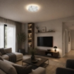 CLOE LAMPADA PLAFONIERA DA SOFFITTO E27 1 LUCE 30CM