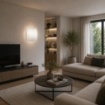 SIMONE LAMPADA PLAFONIERA DA SOFFITTO E27 2 LUCI 40CM