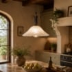 AMBRA LAMPADARIO A SOSPENSIONE E27 CON 1 LUCE DIAMETRO DA 50 CM