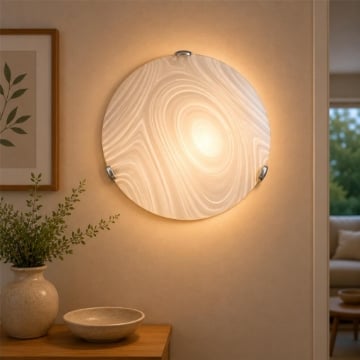 ARON LAMPADA PLAFONIERA 1 LAMPADINA E27 40 CM