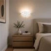 BETTA LAMPADA APPLIQUE 1 LAMPADINA E27 30 CM CERCHI
