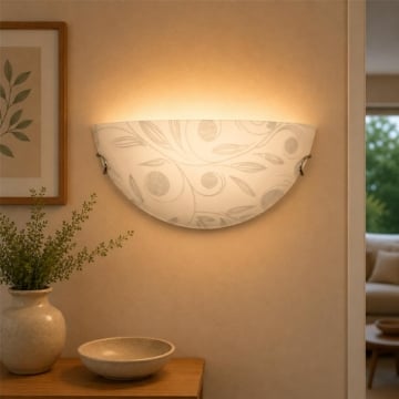 CLARA LAMPADA APPLIQUE DA PARETE E 27 1 LUCE