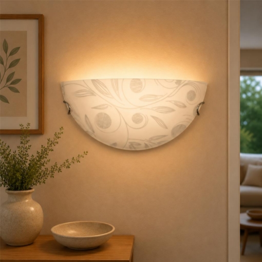 CLARA LAMPADA APPLIQUE DA PARETE E 27 1 LUCE