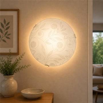 CLARA LAMPADA PLAFONIERA DA SOFFITTO E27 1 LUCE DA 30 CM
