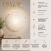 CLARA LAMPADA PLAFONIERA DA SOFFITTO E27 1 LUCE DA 30 CM