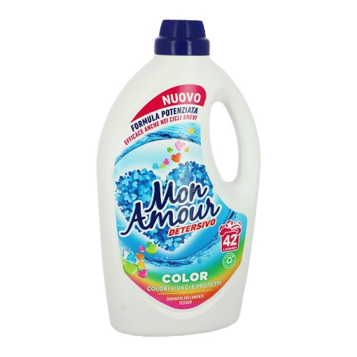 MON AMOUR DETERSIVO PER LAVATRICE CAPI COLORATI 42 LAVAGGI - 1680L
