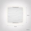 SIMONE LAMPADA PLAFONIERA DA SOFFITTO E27 1 LUCE 30CM