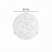 MELISSA LAMPADA PLAFONIERA DA SOFFITTO E27 1 LUCE 30 CM