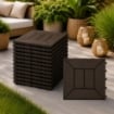 MA MAISON SET DI PIASTRELLE PER PAVIMENTO DA ESTERNO MODELLO EASY MOKA 30,4X30,4X2 H CM - 0,81 M2 9 PEZZI 
