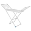 STENDINO PINGUINO IN RESINA COLORE BIANCO + 2 RUOTE - 109X56X90H CM