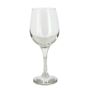 CALICE DI VINO REALIZZATO IN VETRO DIAMETRO 6CM H9 CM 
