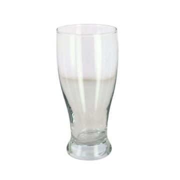 CALICE DI BIRRA REALIZZATO IN VETRO DIAMETRO 8CM H18 CM 