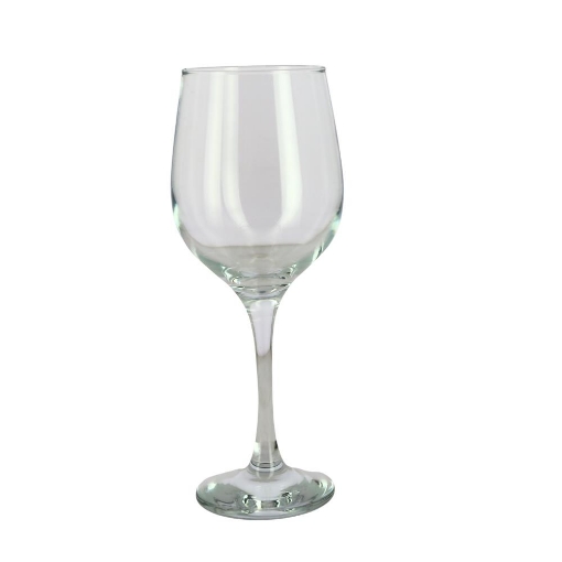 CALICE DI VINO REALIZZATO IN VETRO DIAMETRO 65MM H21 CM 