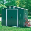 BOX CASETTA IN LAMIERA DA GIARDINO RIPOSTIGLIO ATTREZZI 257 X 205 X H202 CM