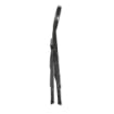 SGABELLO MARA CON 2 GRADINI IN FERRO NERO - PESO MAX 150KG