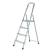 SCALA LAURA CON 4 GRADINI IN ALLUMINIO - PESO MAX 150KG
