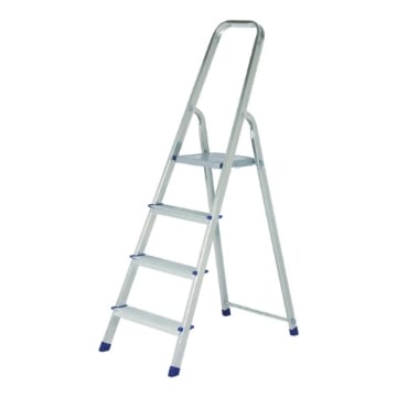 SCALA LAURA CON 4 GRADINI IN ALLUMINIO - PESO MAX 150KG