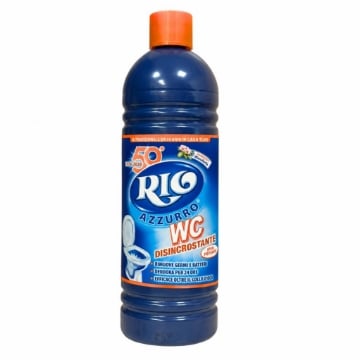 RIOCASAMIA AZZURRO PER WC DISINCROSTANTE - FRAGRANZA AL PROFUMO DI MANDORLA 750ML