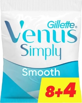 GILETTE RASOIO DONNA VENUS SIMPLY 8+4 