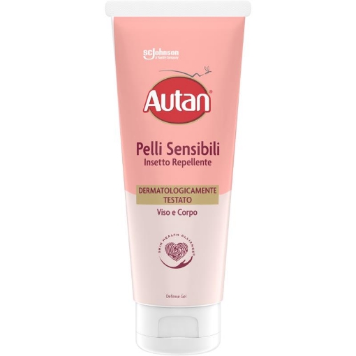 AUTAN PELLI SENSIBILI INSETTO REPELLENTE VISO CORPO TUBO 100 ML