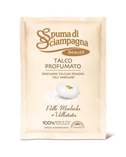 SPUMA DI SCIAMPAGNA TALCO IN BUSTA 75GR