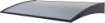 PENSILINA ALLUMINIO  P. 75 L. 140 CON COPERTURA IN  ALLUMINIO COMPOSITO - COLORE NERO