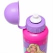 BORRACCIA ACCIAIO INOX BARBIE 500 ML CON TAPPO ANTIGOCCIA PER SCUOLA E TEMPO LIBERO COLORI ASSORTITI