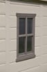 BOX CASETTA CAPANNO DA GIARDINO IN RESINA CON MENSOLE FACTOR 256.5 X 182 X 243