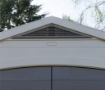 BOX CASETTA CAPANNO DA GIARDINO IN RESINA CON MENSOLE FACTOR 257 X 255 X 243
