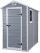MANOR CASETTA CAPANNO DA ESTERNO IN RESINA 130 X 192 X H198 CM COLORE GRIGIO