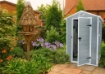 MANOR CASETTA CAPANNO DA ESTERNO IN RESINA 130 X 192 X H198 CM COLORE GRIGIO