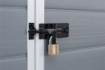 MANOR CASETTA CAPANNO DA ESTERNO IN RESINA 130 X 192 X H198 CM COLORE GRIGIO