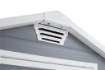 MANOR CASETTA CAPANNO DA ESTERNO IN RESINA 130 X 192 X H198 CM COLORE GRIGIO
