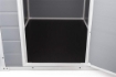 MANOR CASETTA CAPANNO DA ESTERNO IN RESINA 130 X 192 X H198 CM COLORE GRIGIO