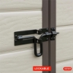 MANOR CASETTA  PORTATTREZZI DA ESTERNO IN RESINA  130 X 192 X H198 CM BEIGE