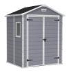 MANOR CASETTA CAPANNO DA ESTERNO IN RESINA GRIGIA 185 X 152 X H226 CM