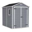 KETER BOX CASETTA CAPANNO DA GIARDINO IN RESINA GRIGIO MANOR 185.5 X 237 X 227 H