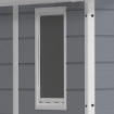 KETER BOX CASETTA CAPANNO DA GIARDINO IN RESINA GRIGIO MANOR 185.5 X 237 X 227 H