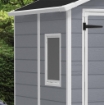 KETER BOX CASETTA CAPANNO DA GIARDINO IN RESINA GRIGIO MANOR 185.5 X 237 X 227 H