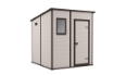 MANOR CASETTA PORTATTREZZI DA ESTERNO IN RESINA 169 X 168,5 X H219 CM BEIGE