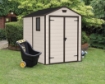 KETER BOX CASETTA CAPANNO DA GIARDINO IN RESINA BEIGE MANOR 185.8 X 237 X 227 H