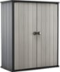 HIGH STORE PLUS ARMADIO PORTATTREZZI DA ESTERNO IN RESINA 140 X 73,6 X H170,4 CM