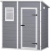 MANOR PENT CAPANNO DA ESTERNO IN RESINA 183 X 111 X H200 CM GRIGIO